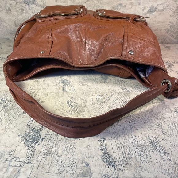 Jason Drake brown hobo Bag - Picture 7 of 14